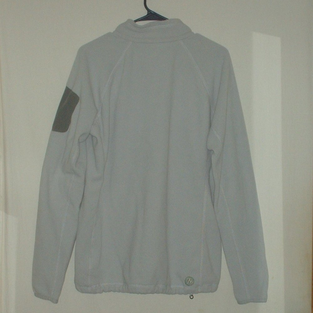 Marmot Polartec Devil's Backbone long sleeve fleece sweater w/ zippered front - Picture 3 of 5